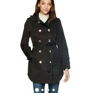 Calvin Klein navy trench S
